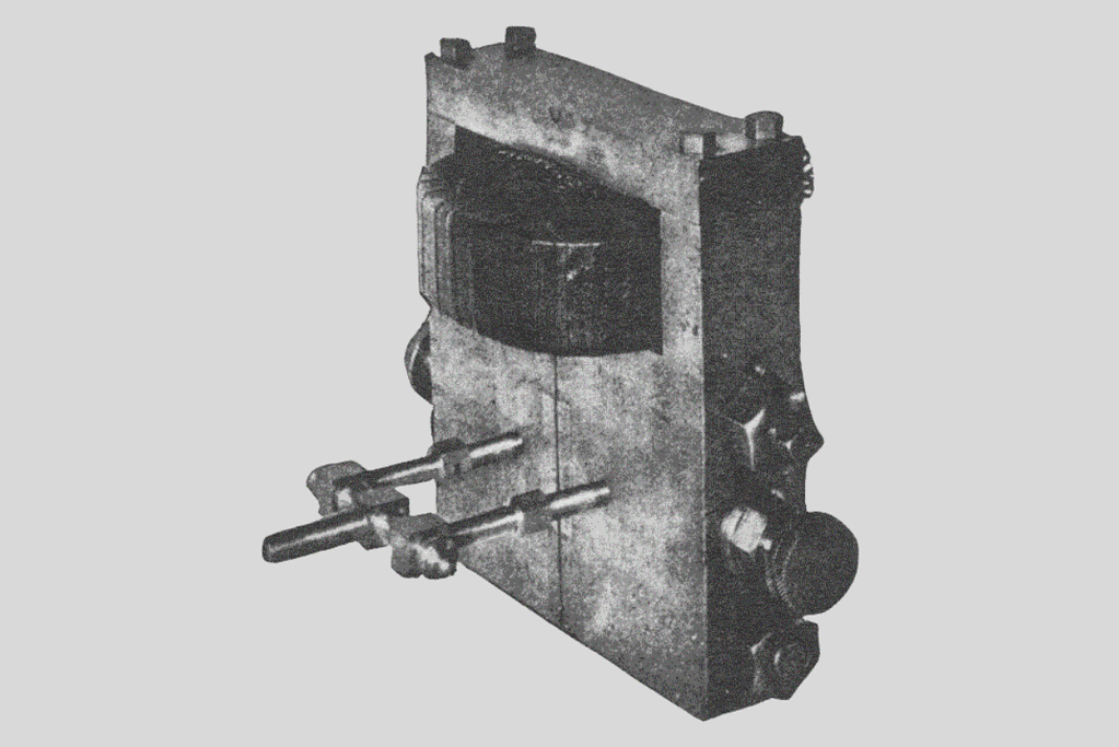 Image of Nikola Tesla's Alternating Current (AC) Generator.